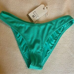 ✨ Billabong Teal Summer High Hike Bikini Bottoms NWT Size L
